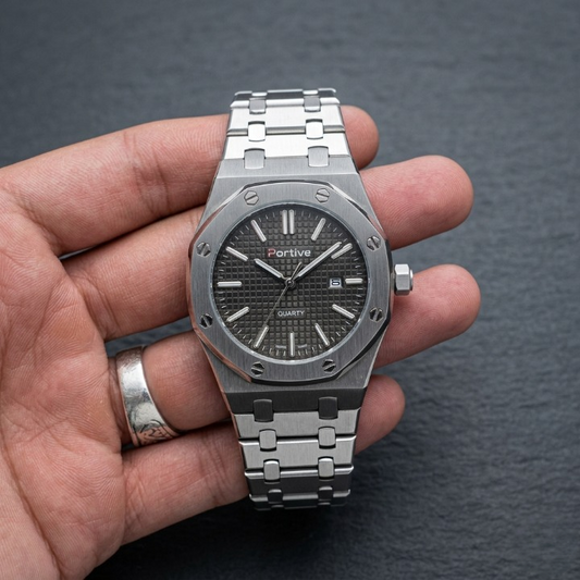Portive Mens Watch Stylish Chronograph Design With Comfortable Strap Non Waterproof Without Box